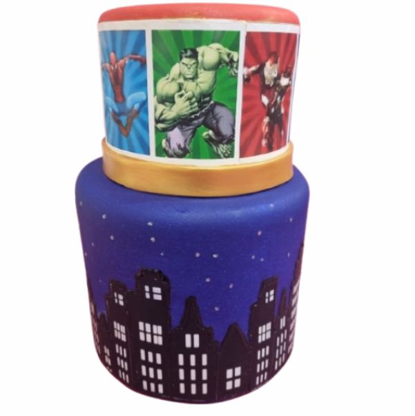 Bolo - Super Heróis